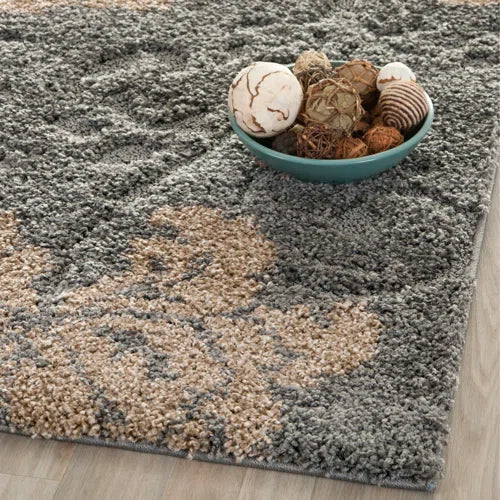 Chaffin Shag Performance Floral Rug